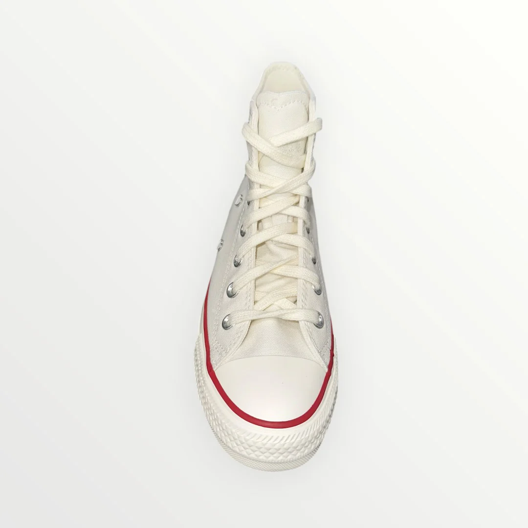 CONVERSE - SNEAKER ALTE CON BORCHIETTE CUORICINO - Image 5