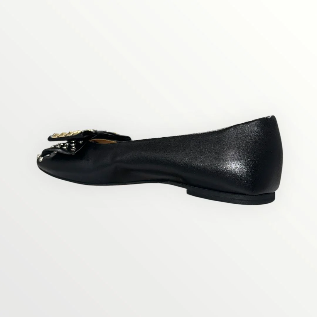 DIVINE FOLLIE - BALLERINE CON BORCHIE E FIOCCO - Image 3