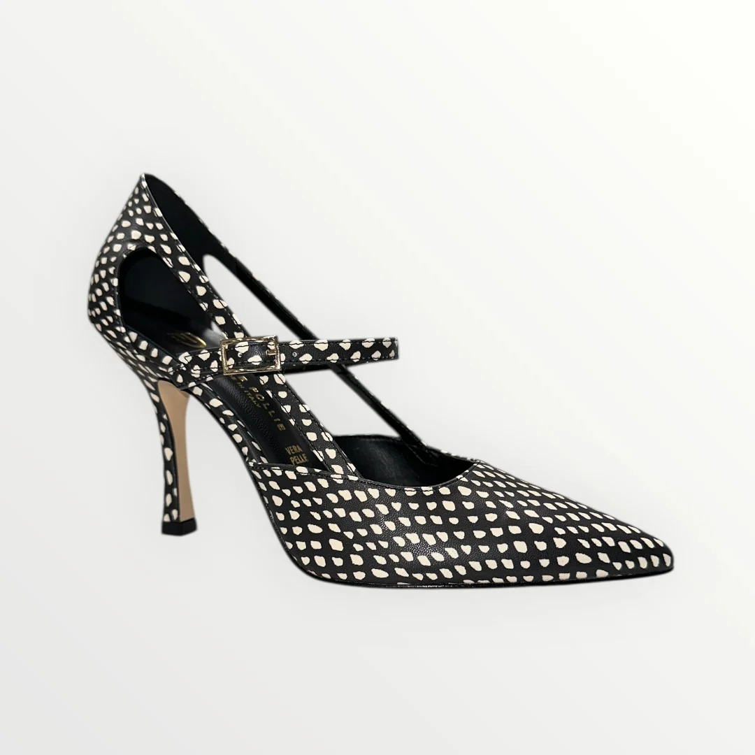 DIVINE FOLLIE - DECOLLETE' A POIS CON LACCETTI - Image 2