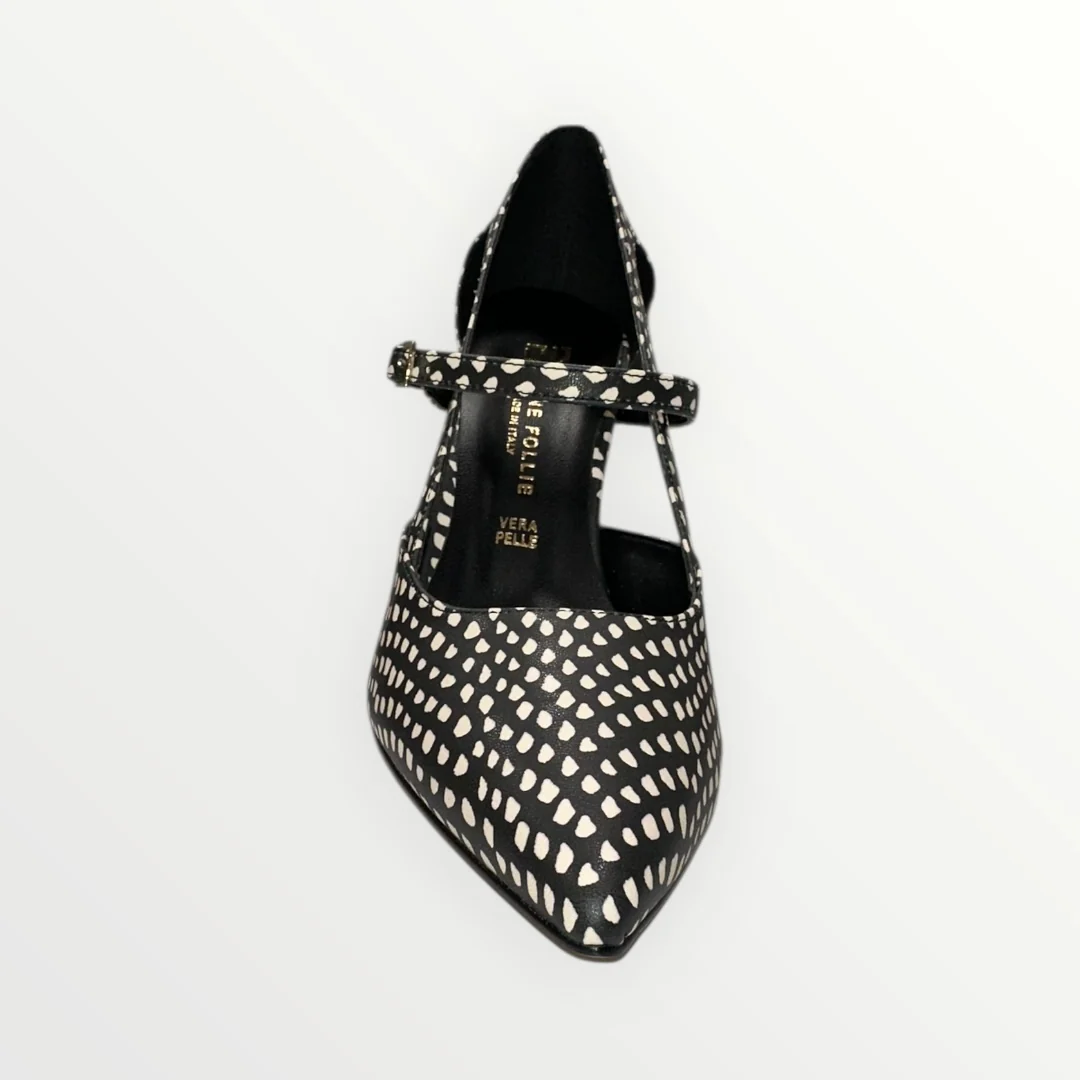 DIVINE FOLLIE - DECOLLETE' A POIS CON LACCETTI - Image 7