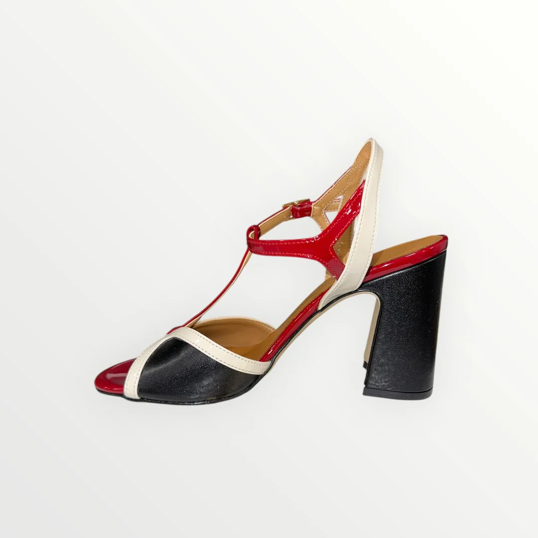 DIVINE FOLLIE - SANDALO CON TACCO LARGO - Image 10