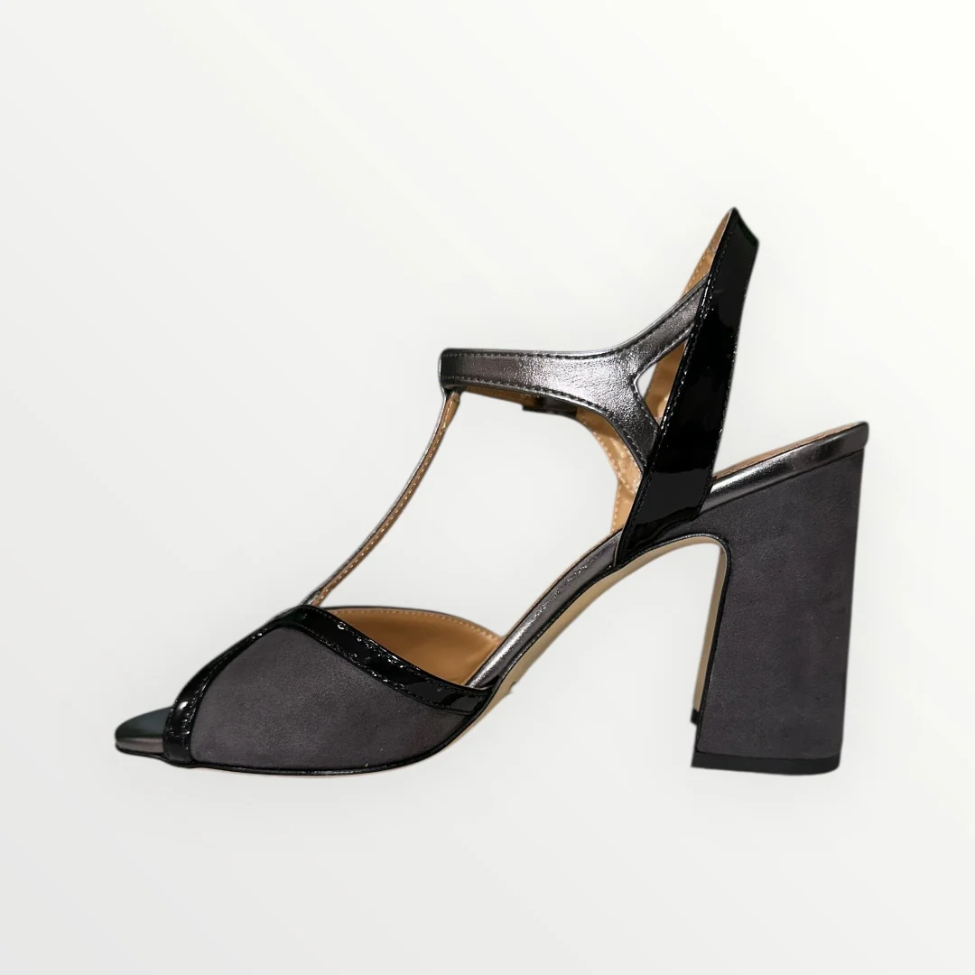 DIVINE FOLLIE - SANDALO CON TACCO LARGO - Image 3