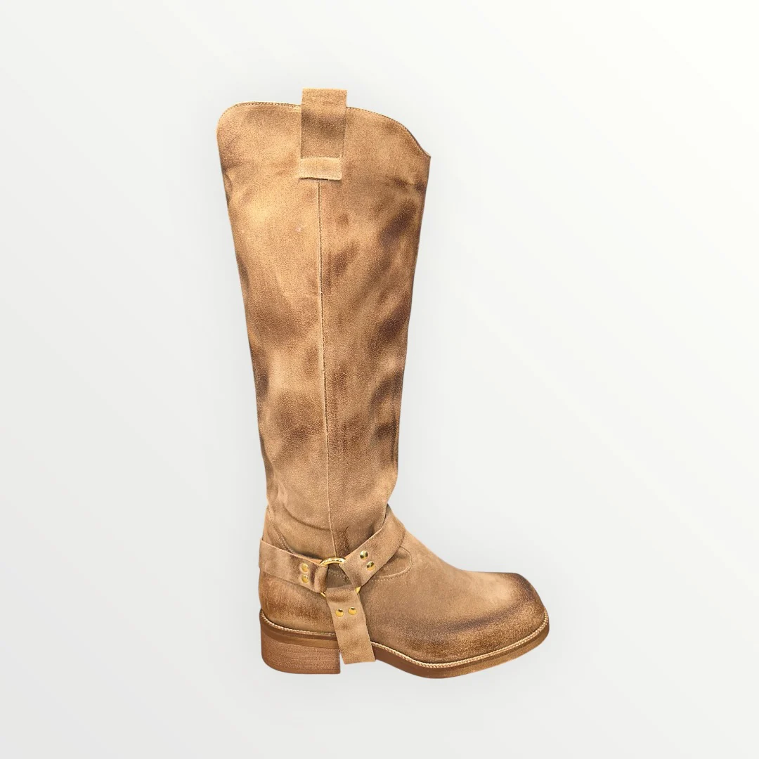 DIVINE FOLLIE - STIVALE FRYE SCAMOSCIATO