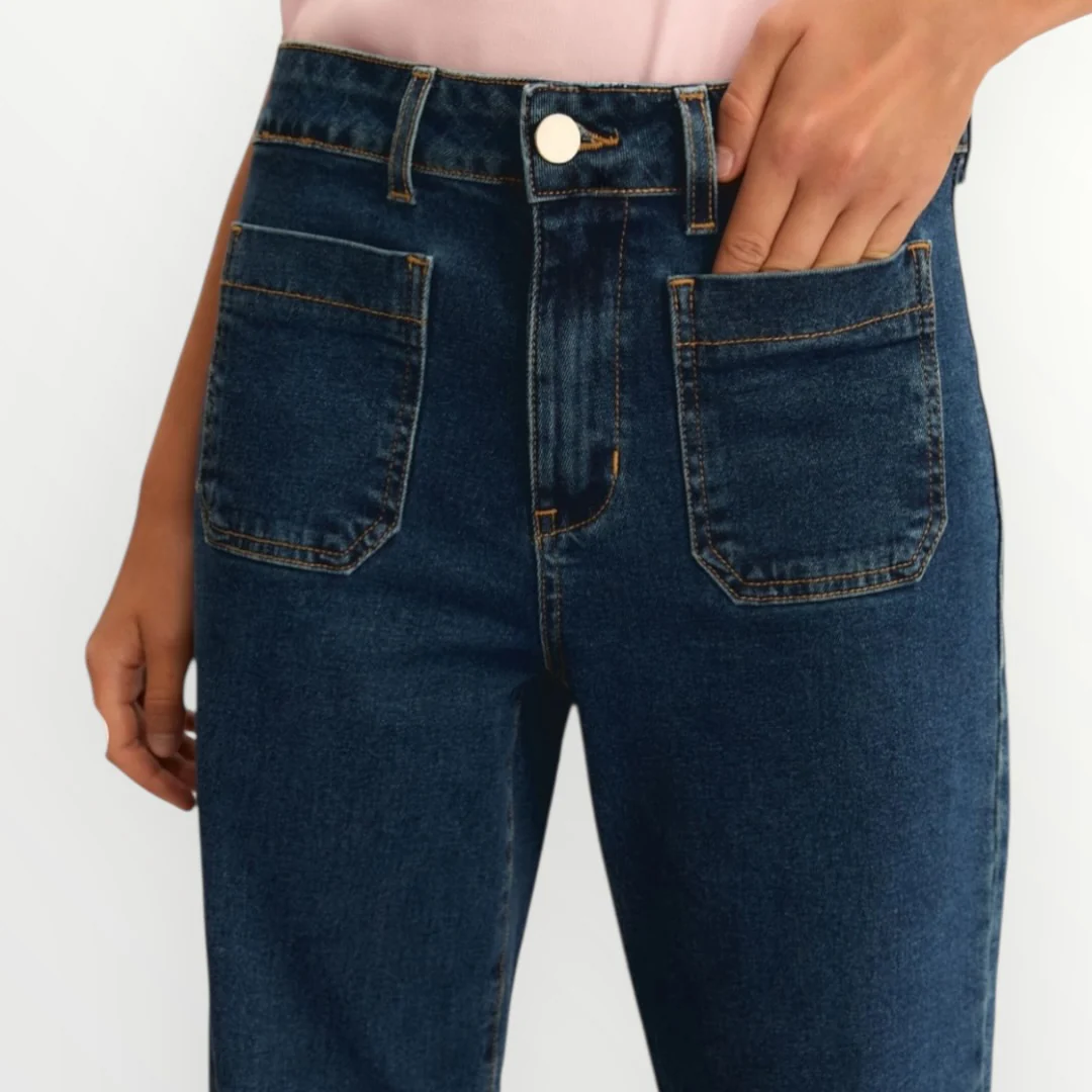 EMME MARELLA - JEANS WIDFLARE - Image 3