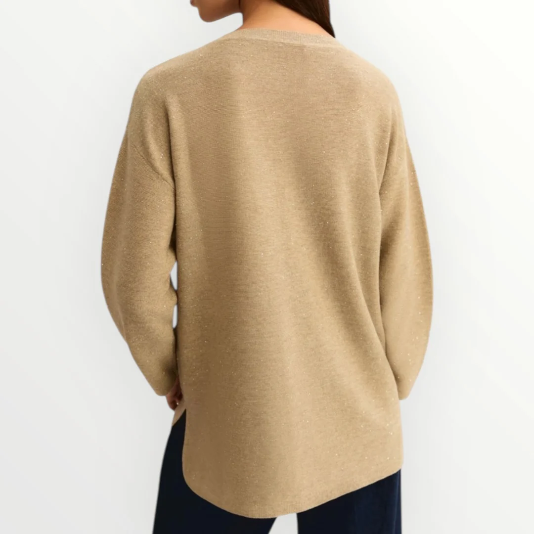 EMME MARELLA - MAGLIA SABBIA - Image 2