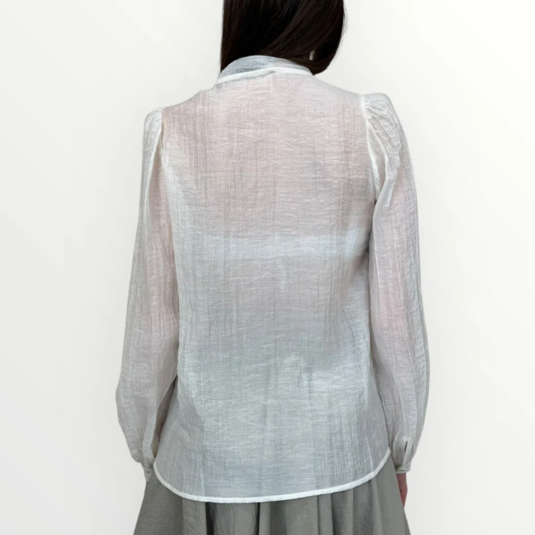 FERRONE - CAMICIA CON FIOCCHETTI - Image 2