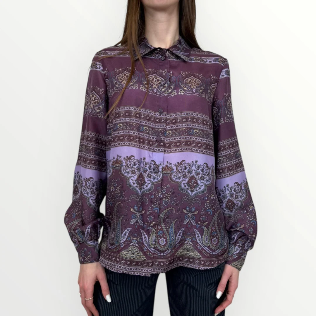 FERRONE - CAMICIA STAMPA ETNICA