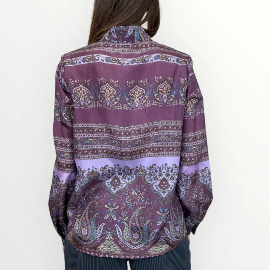 FERRONE - CAMICIA STAMPA ETNICA - Image 2