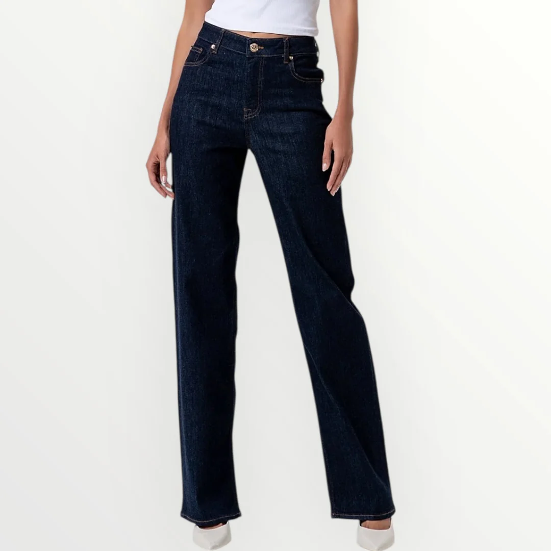 FRACOMINA - JEANS FLARE LAVAGGIO SCURO - Image 2