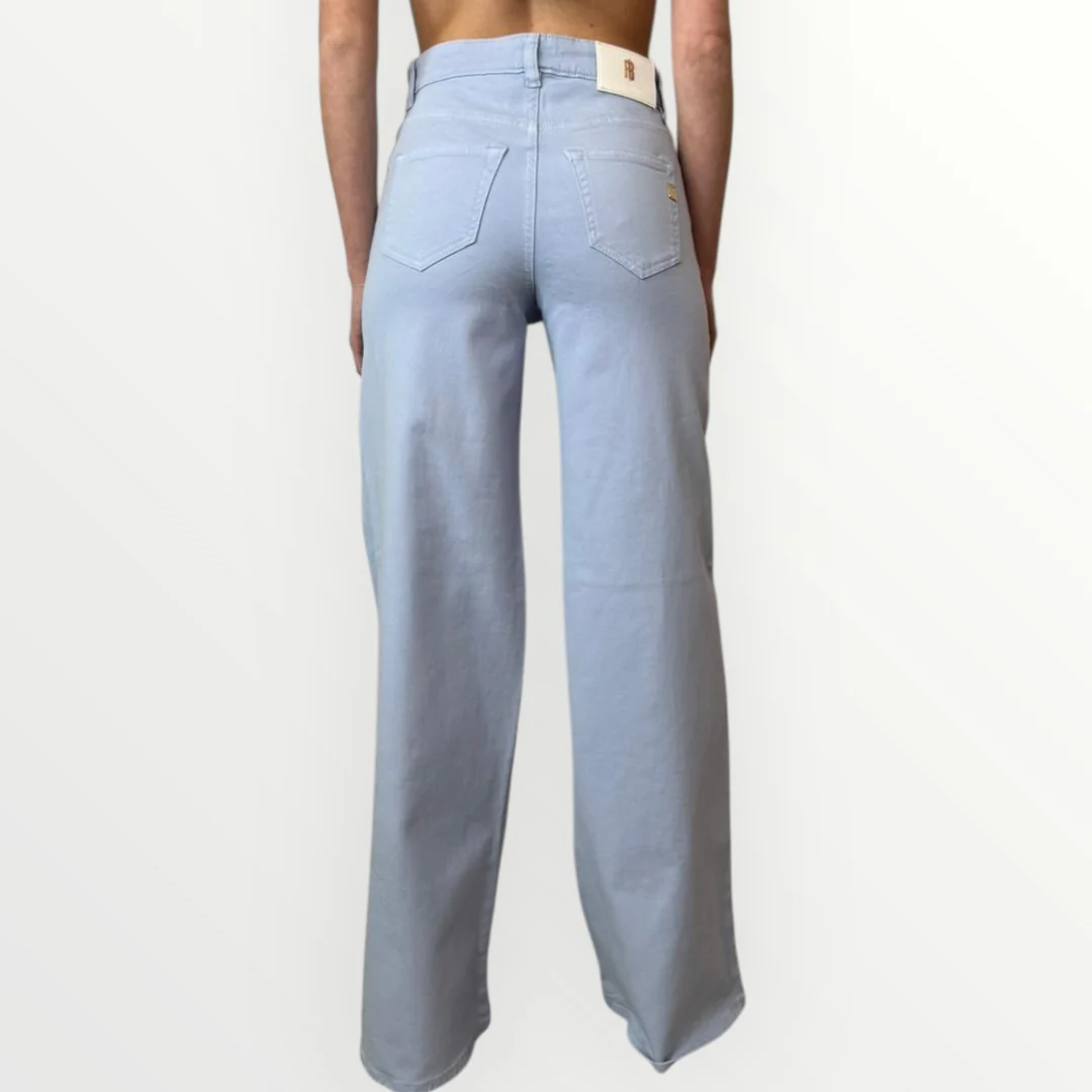 FRACOMINA - JEANS STRETCH A PALAZZO - Image 3