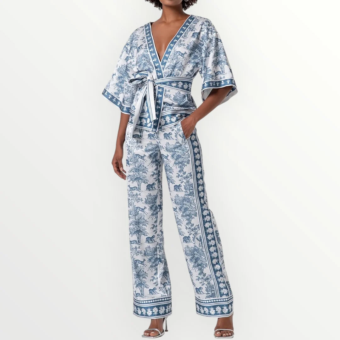FRACOMINA - KIMONO IN FANTASIA - Image 4