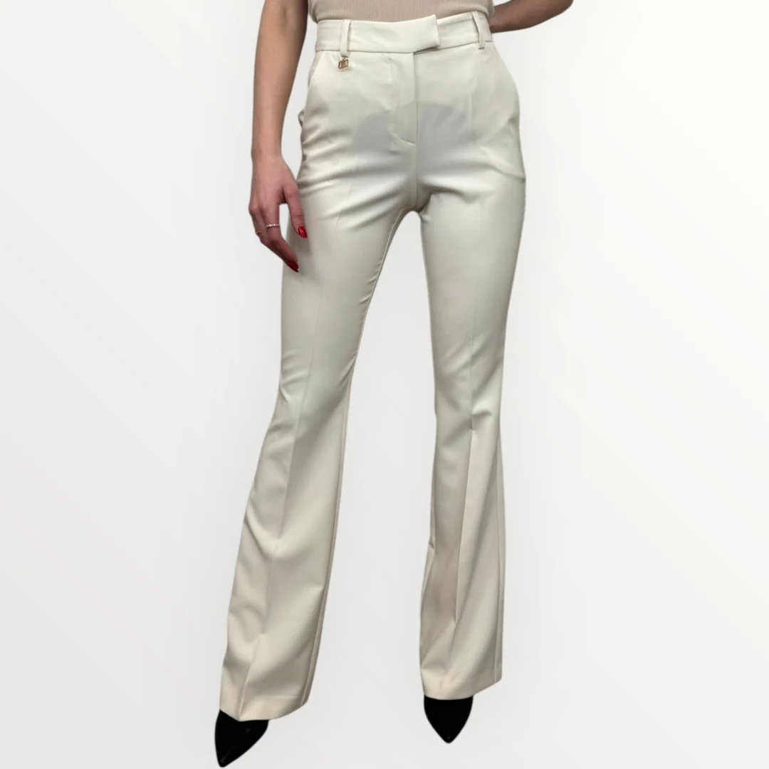 FRACOMINA - PANTALONE A ZAMPA - Image 2