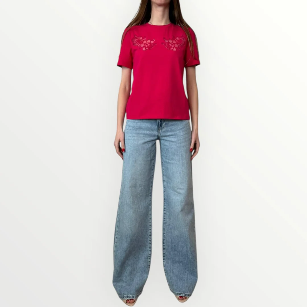 FRACOMINA - T-SHIRT CON RICAMI - Image 8