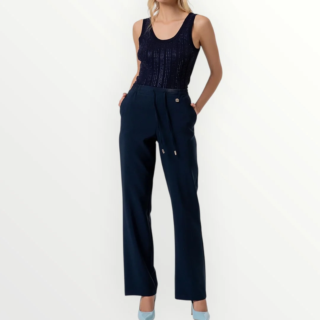 FRACOMINA - TOP IN MAGLIA CON BRILLANTINI - Image 13