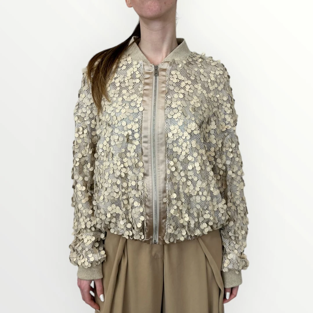HAVEONE - BOMBER CON PAILLETTES