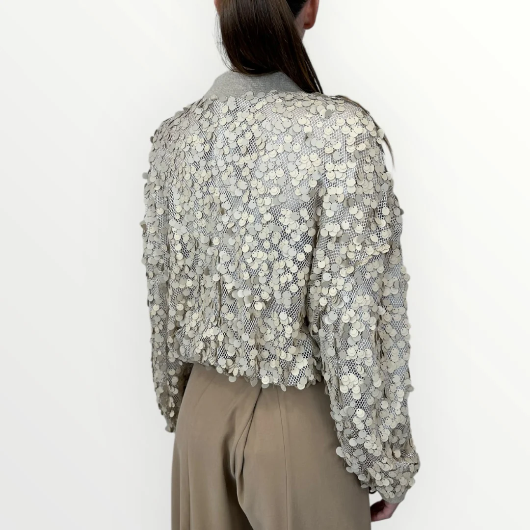 HAVEONE - BOMBER CON PAILLETTES - Image 2