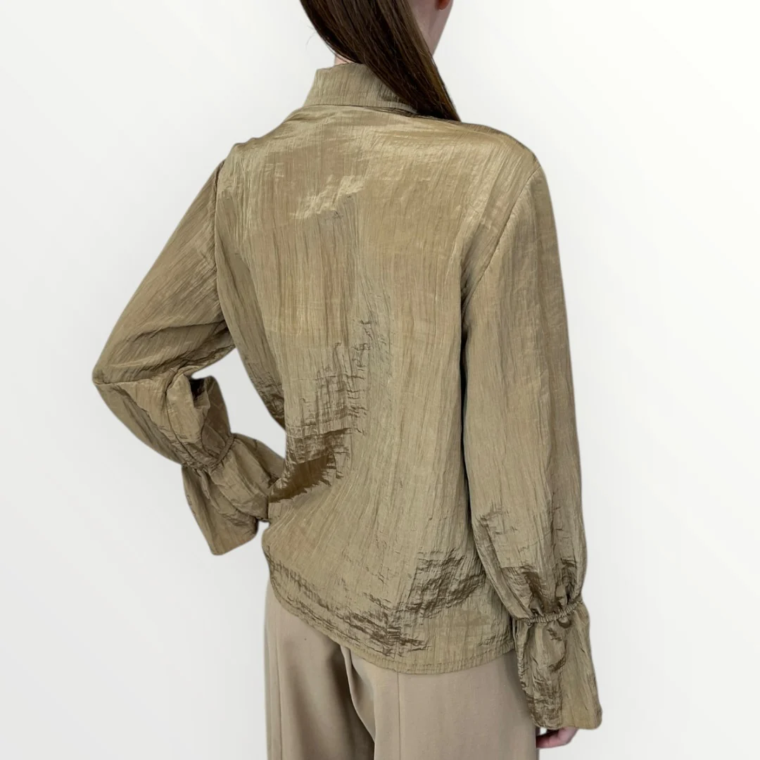 HAVEONE - CAMICIA CON AMPIA RUCHES - Image 5
