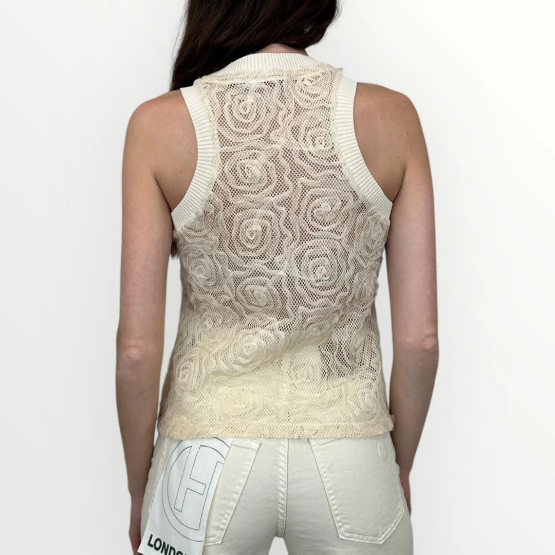 HAVEONE - CANOTTA IN PIZZO - Image 2