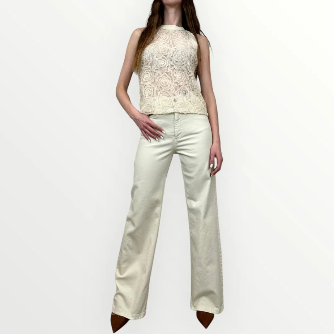 HAVEONE - CANOTTA IN PIZZO - Image 3