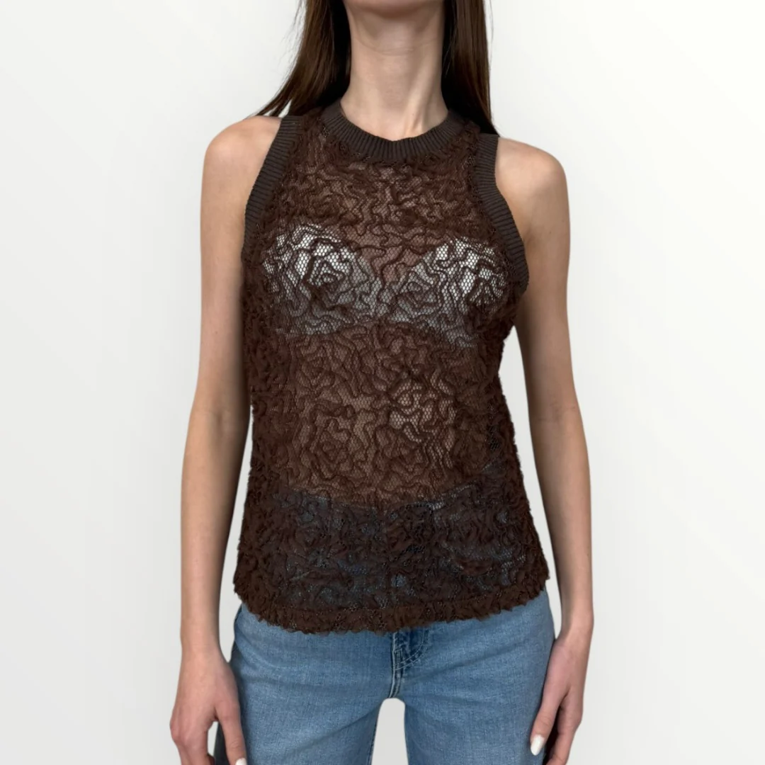 HAVEONE - CANOTTA IN PIZZO - Image 4