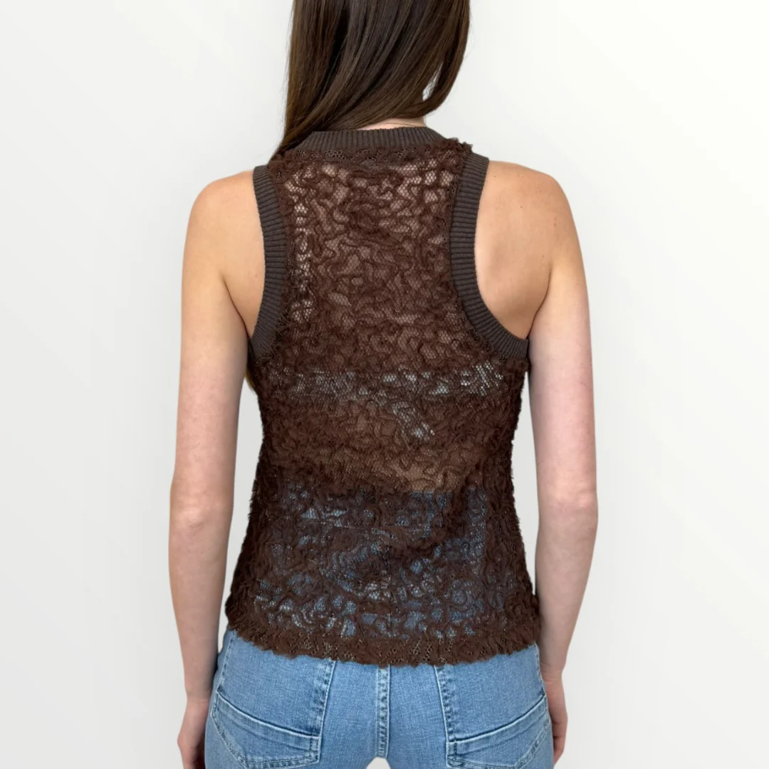 HAVEONE - CANOTTA IN PIZZO - Image 5