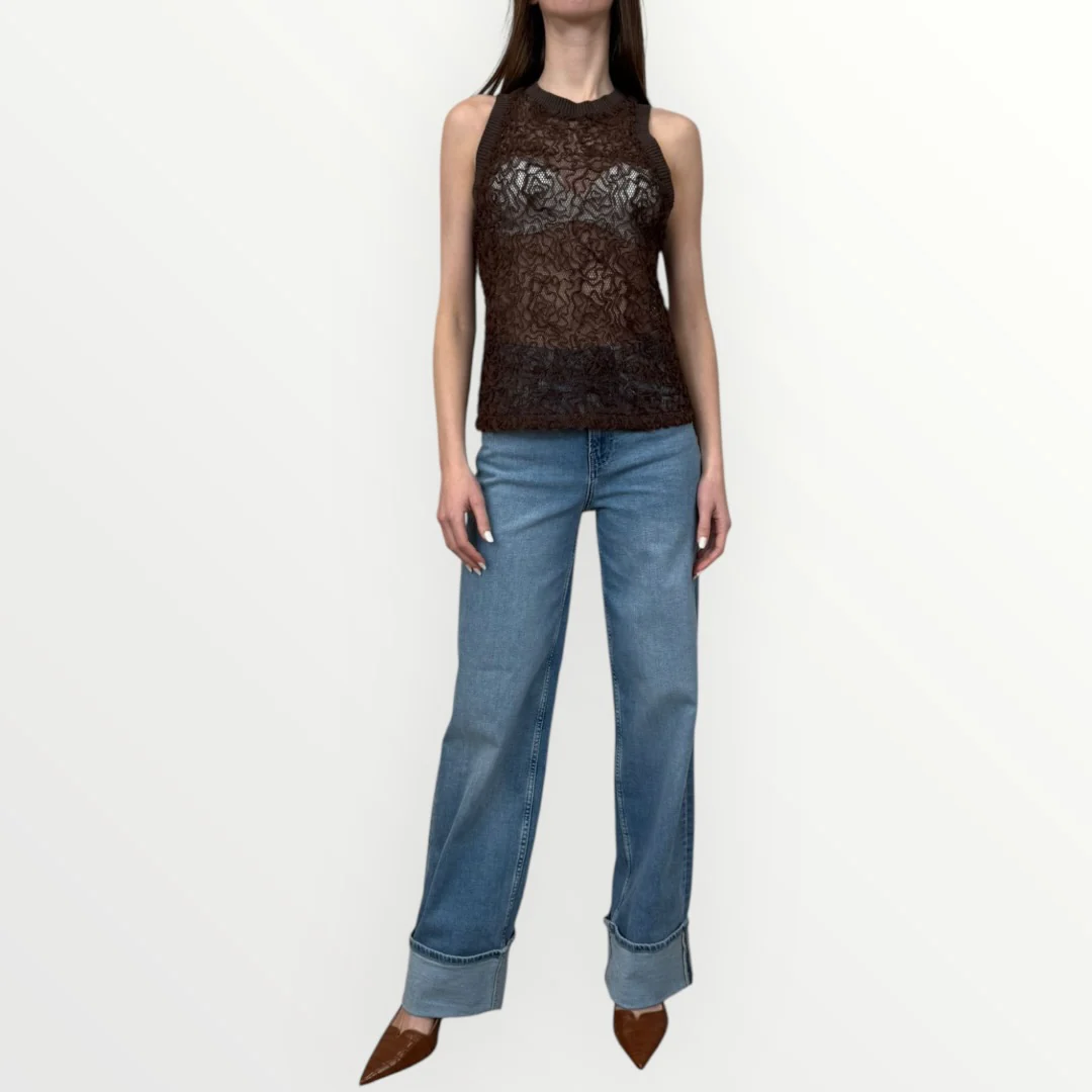 HAVEONE - CANOTTA IN PIZZO - Image 6