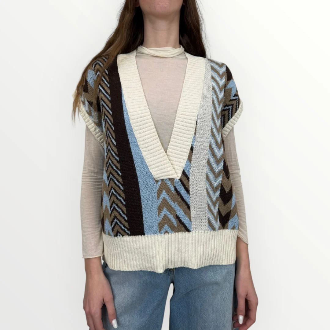 HAVEONE - MAGLIA SCOLLO A V