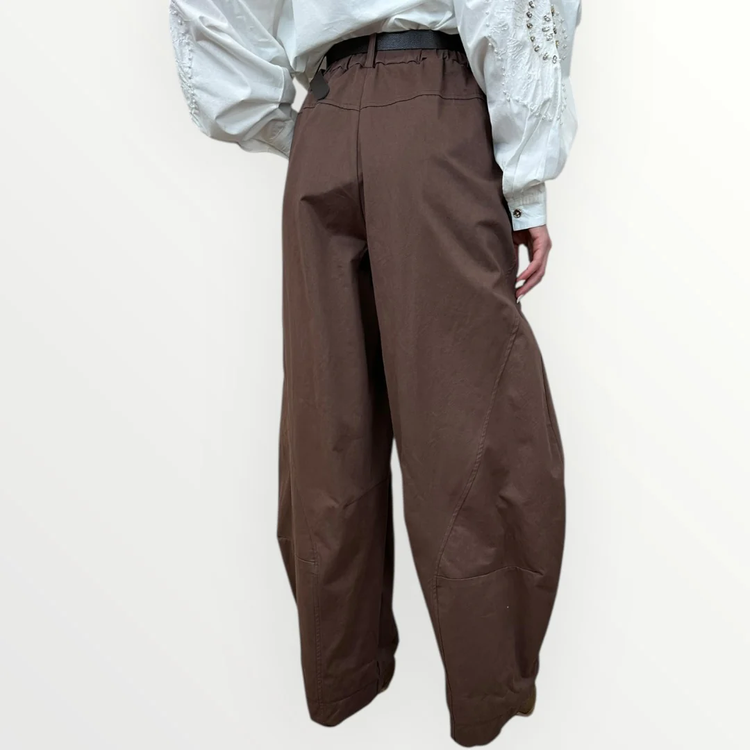 HAVEONE - PANTALONE BALLOON CON CATENELLA - Image 2