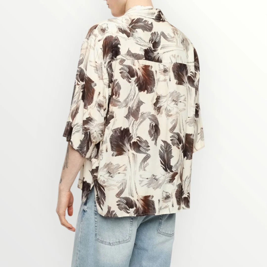 IMPERIAL - CAMICIA AMPIA IN FANTASIA - Image 2