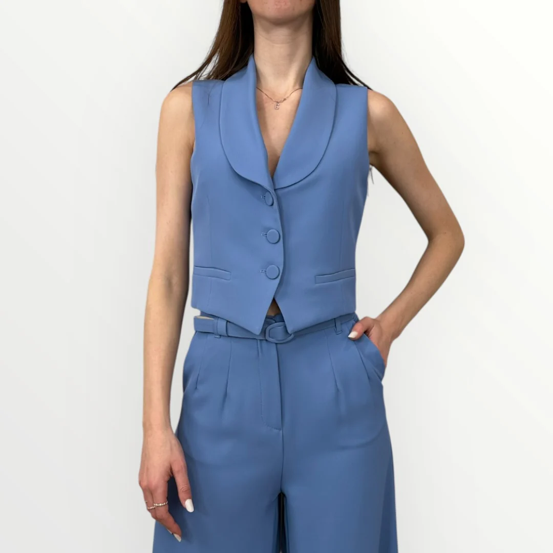 IMPERIAL - GILET CON BOTTONI RIVESTITI - Image 7