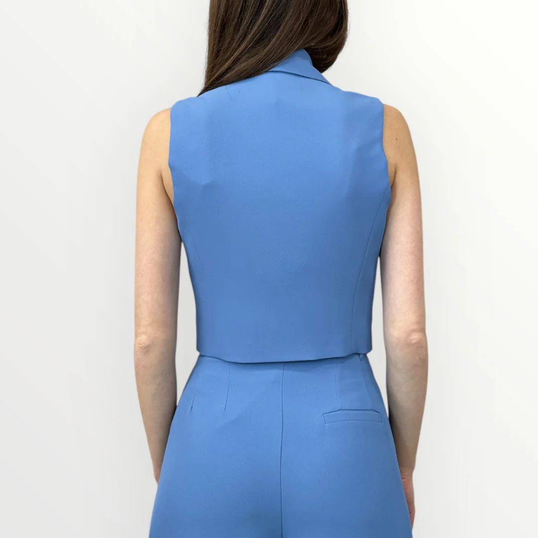 IMPERIAL - GILET CON BOTTONI RIVESTITI - Image 8