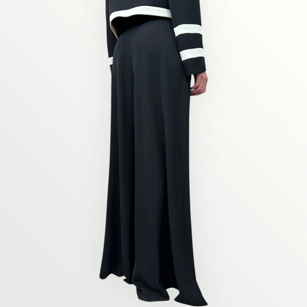IMPERIAL - PANTALONE A PALAZZO AMPIO - Image 2