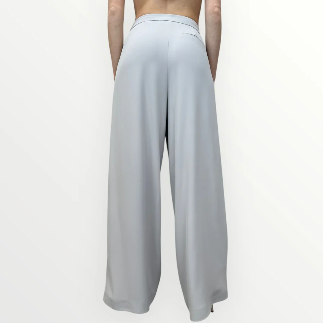 IMPERIAL - PANTALONE A PALAZZO CON PINCES - Image 2