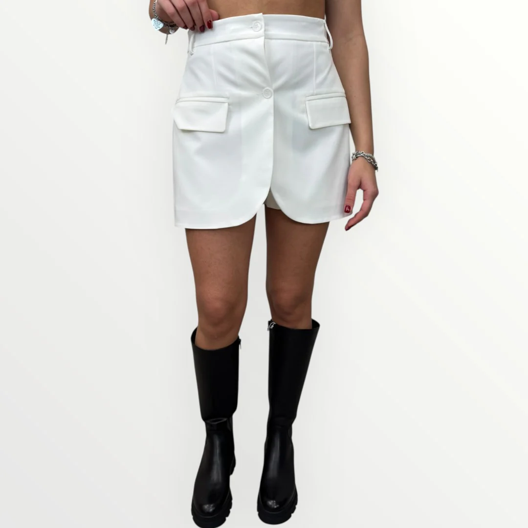 IMPERIAL - SHORT GONNA CON BOTTONCINI