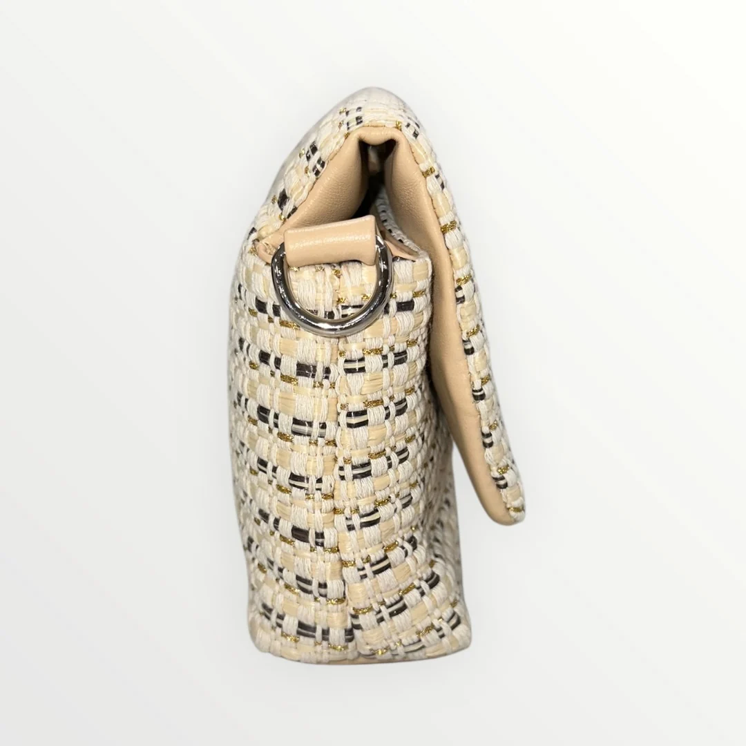 MIMI' MUA' - BORSA IN TWEED CON TRACCOLA - Image 3
