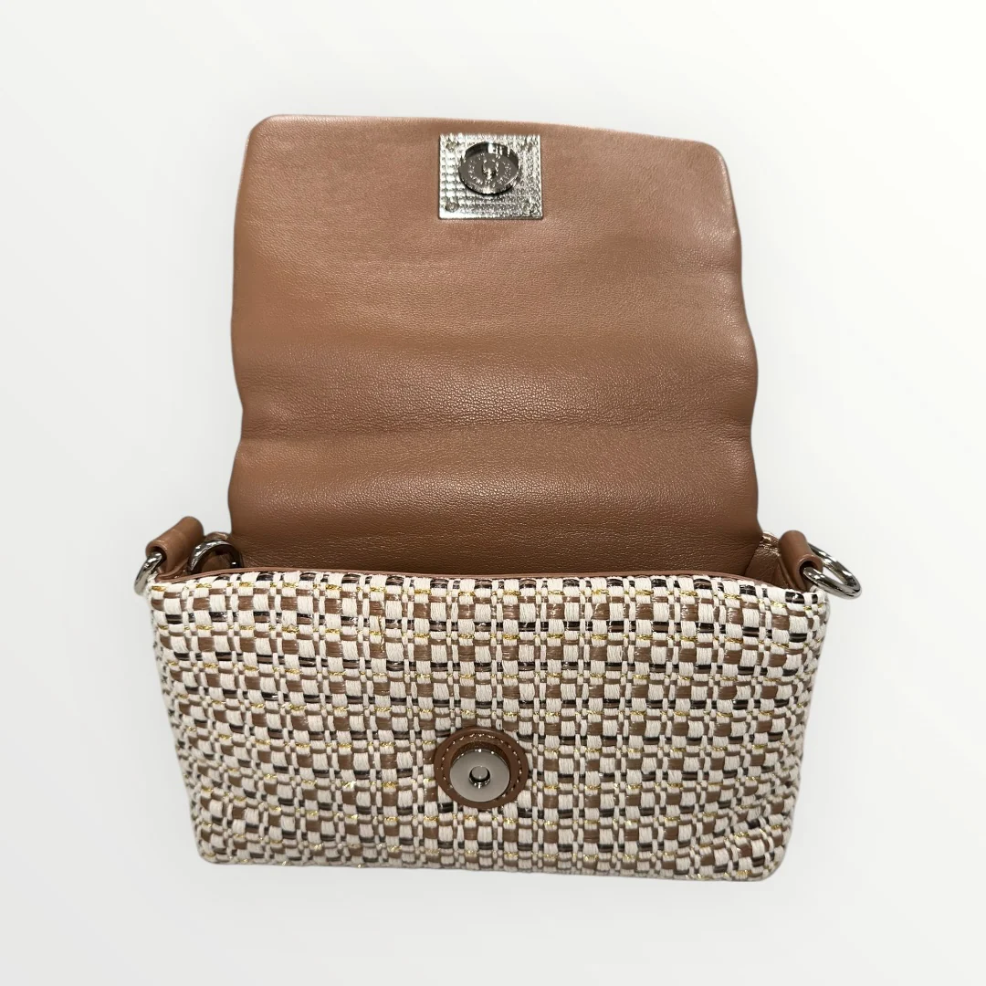 MIMI' MUA' - BORSA IN TWEED CON TRACCOLA - Image 8