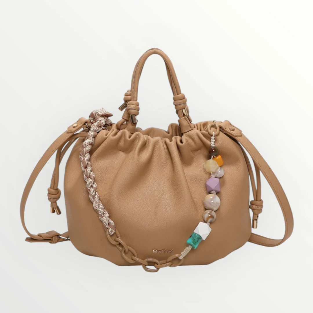 MIMI' MUA' - BORSA A MANO CON FOULARD - Image 5