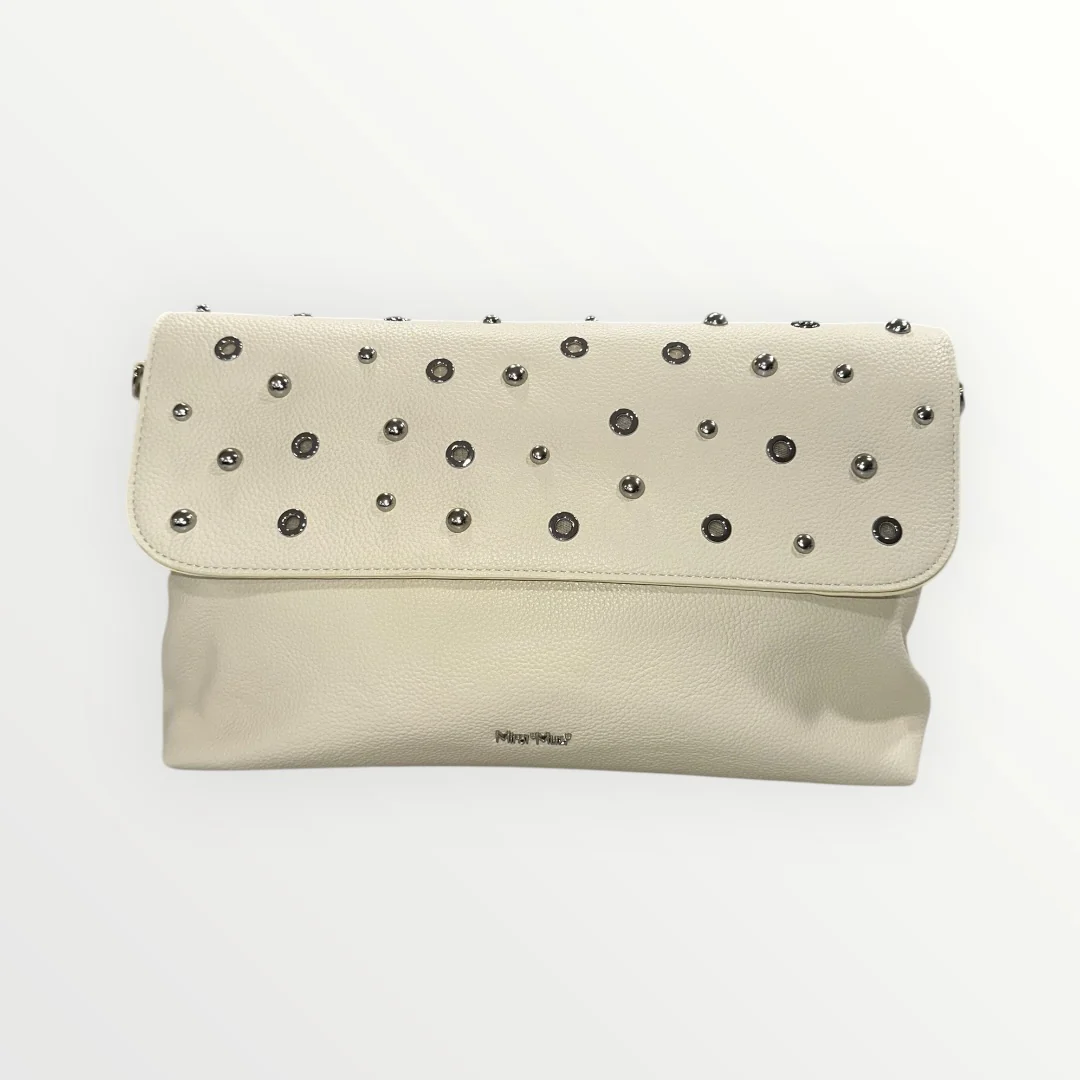 MIMI' MUA' - BORSA A TRACOLLA CON BORCHIE