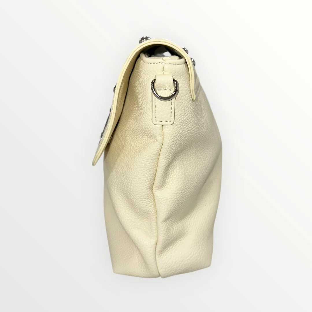 MIMI' MUA' - BORSA A TRACOLLA CON BORCHIE - Image 3