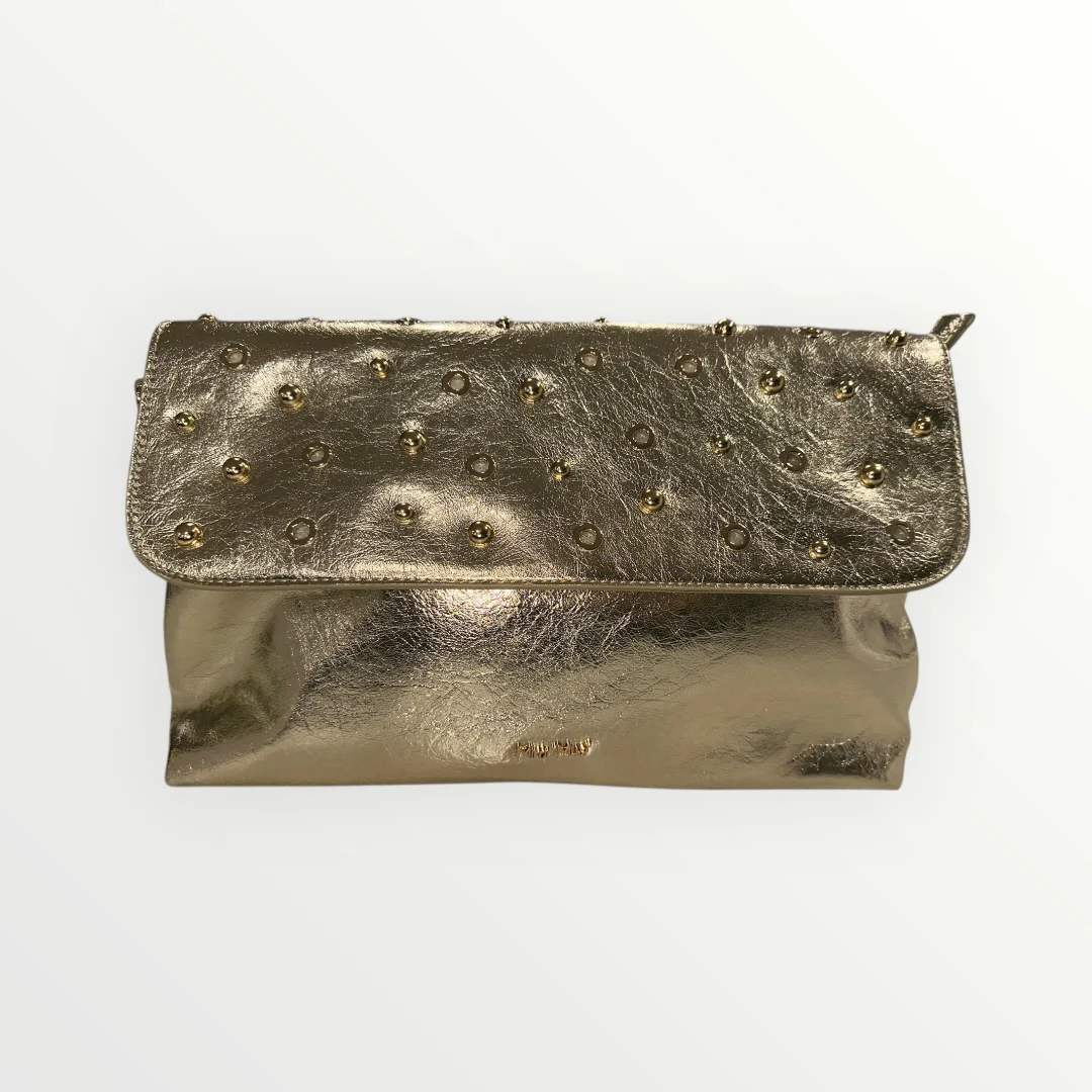 MIMI' MUA' - BORSA A TRACOLLA CON BORCHIE - Image 4