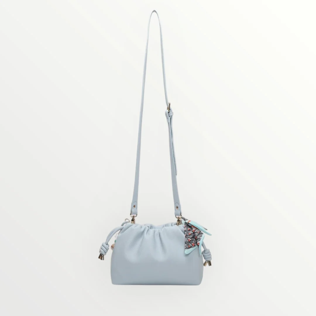 MIMI' MUA' - BORSA A TRACOLLA CON FOULARD - Image 13
