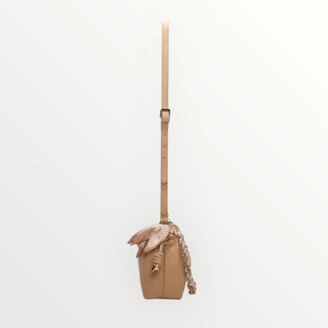 MIMI' MUA' - BORSA A TRACOLLA CON FOULARD - Image 8