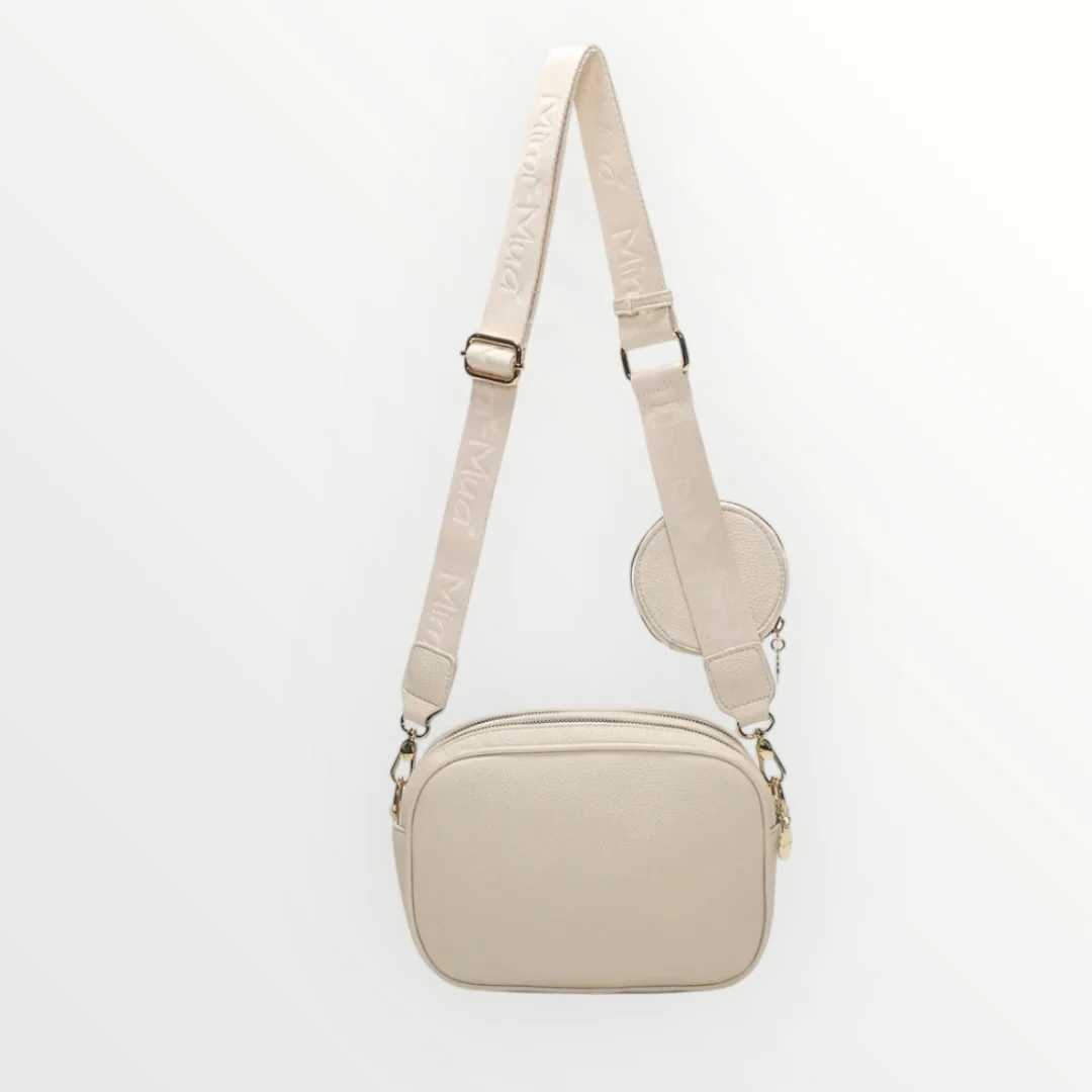 MIMI' MUA' - BORSA A TRACOLLA CON SCRITTA - Image 2