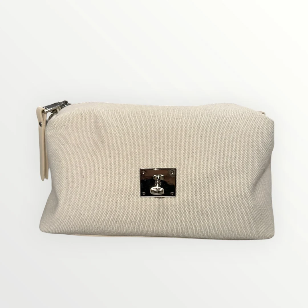 MIMI' MUA' - BORSA IN TESSUTO CON PATTA IN ECO-PELLE - Image 4