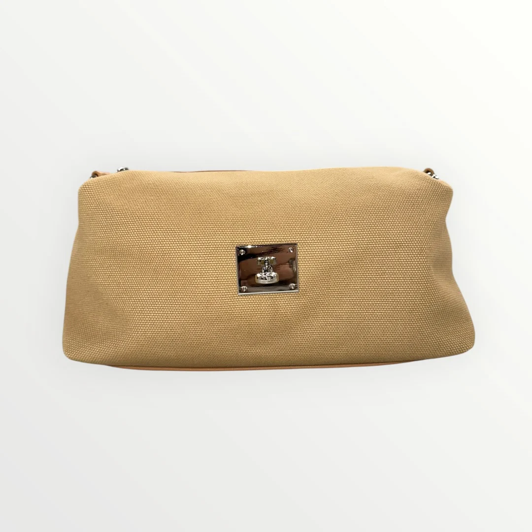 MIMI' MUA' - BORSA IN TESSUTO CON PATTA IN ECO-PELLE - Image 8
