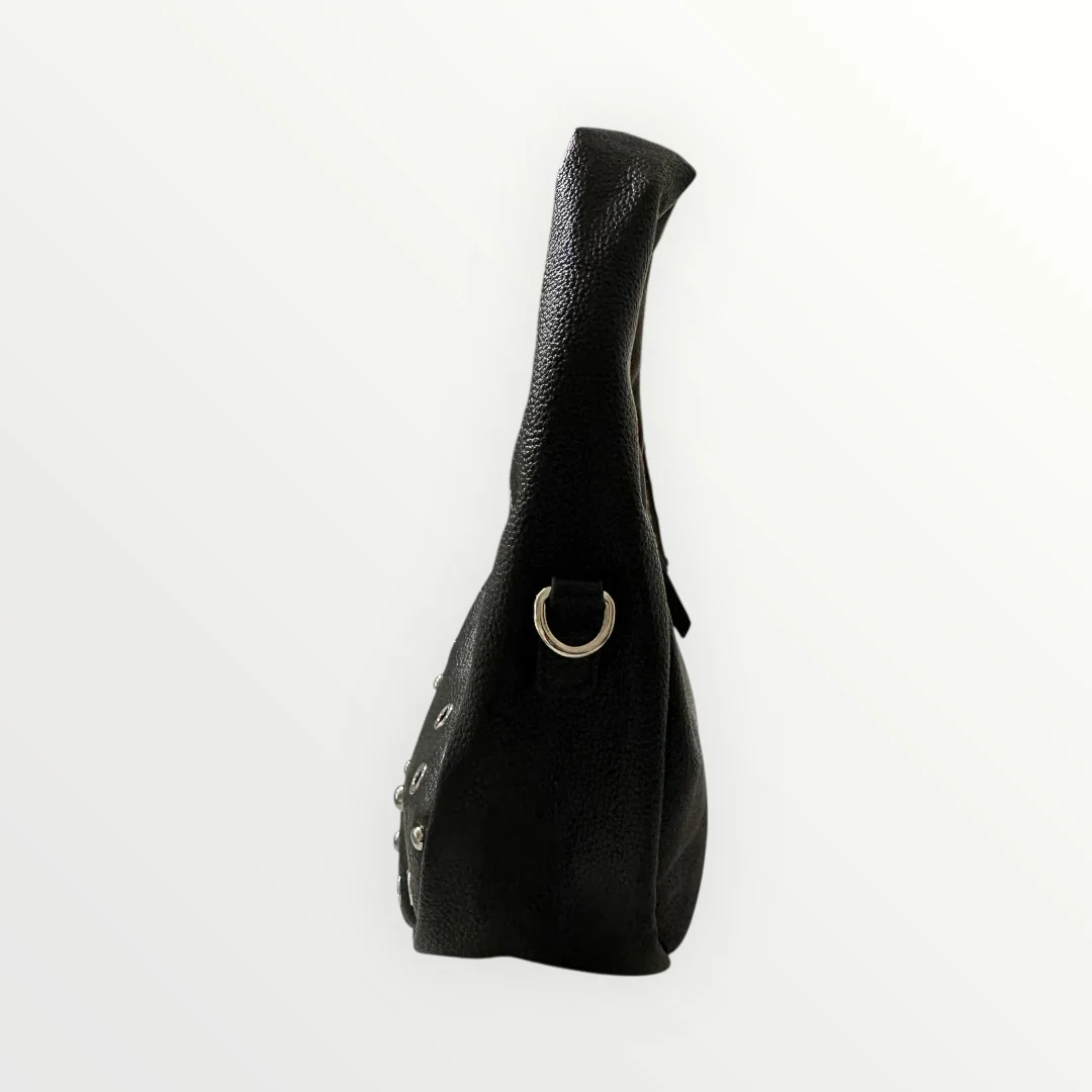 MIMI' MUA' - BORSA MORBIDA CON BORCHIE PIATTE - Image 7