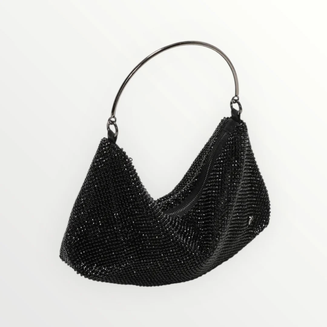 MIMI' MUA' - BORSA MORBIDA IN RETE DI STRASS - Image 2