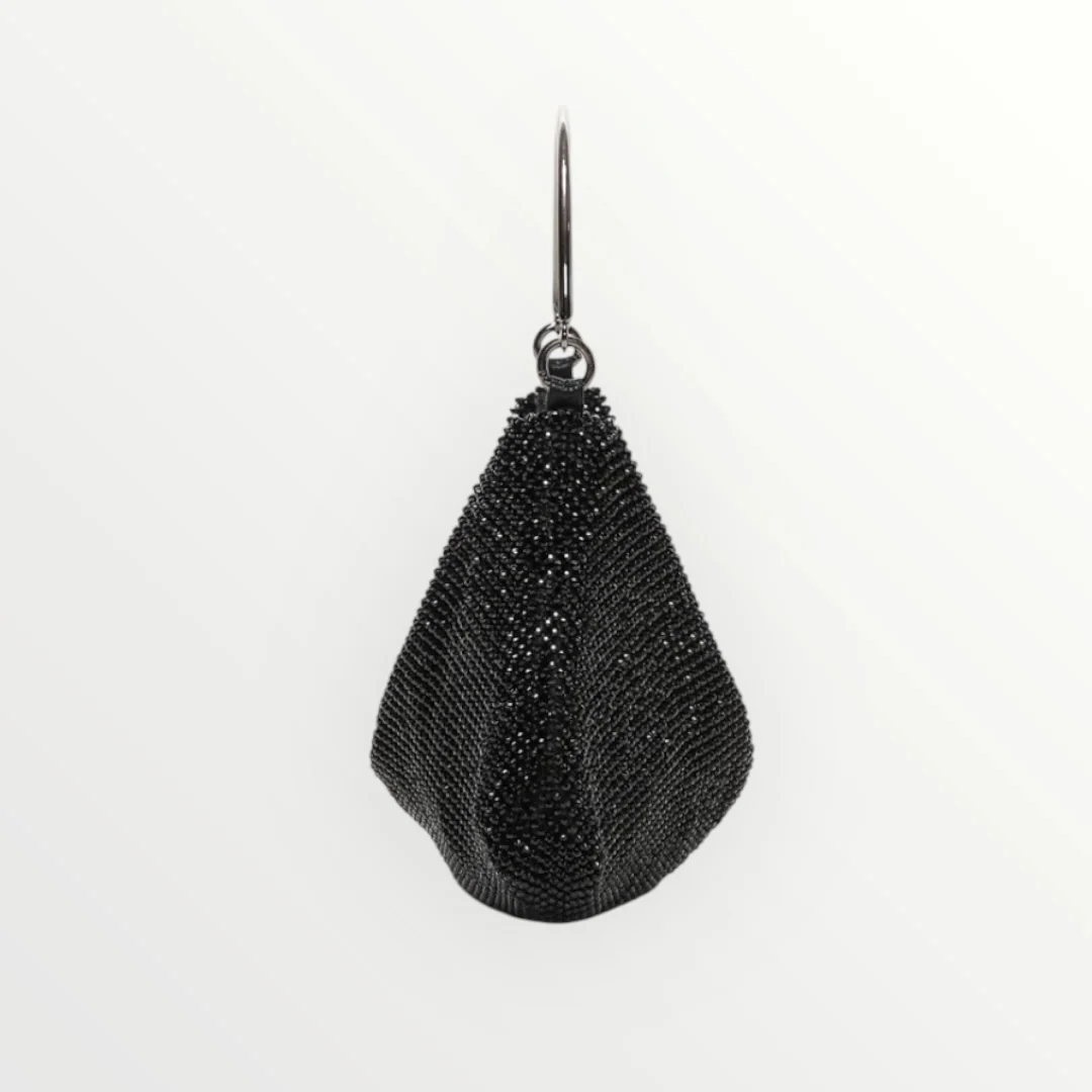 MIMI' MUA' - BORSA MORBIDA IN RETE DI STRASS - Image 3