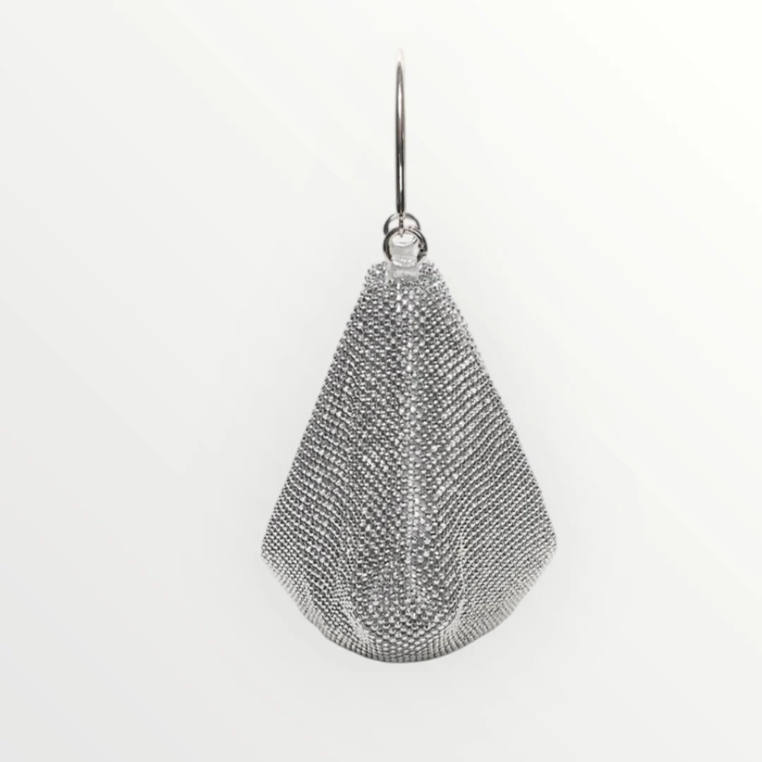 MIMI' MUA' - BORSA MORBIDA IN RETE DI STRASS - Image 7
