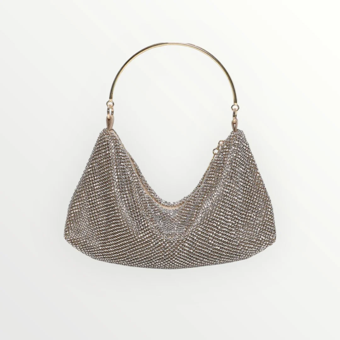 MIMI' MUA' - BORSA MORBIDA IN RETE DI STRASS - Image 9